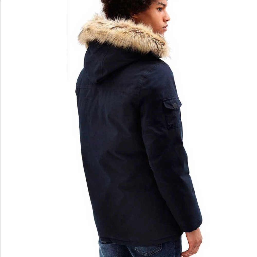 Timberland Scar Ridge Men Parka Downfree Dark Blue - Picture 2 of 10